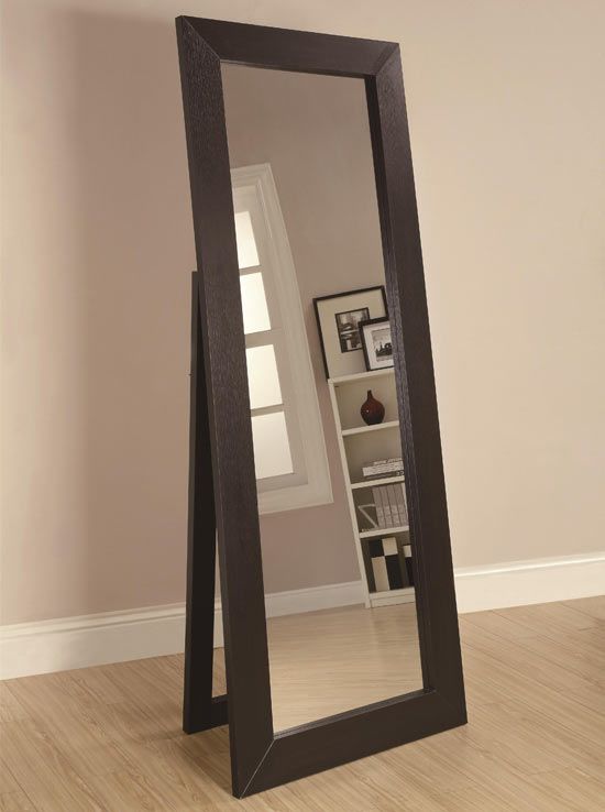 Ava Contemporary Floor Mirror