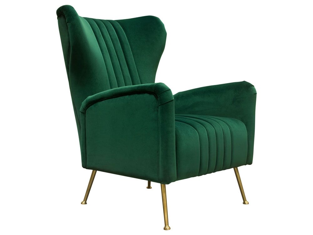 Margo Emerald Green Velvet Chair
