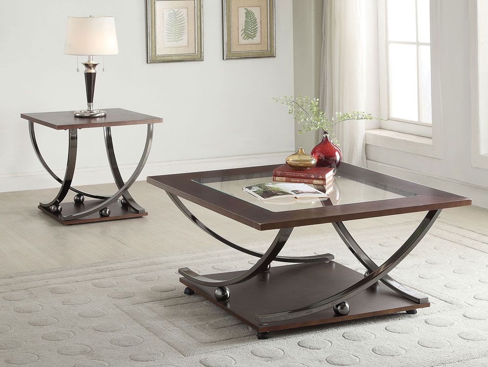 Avalon Contemporary Style Coffee Table