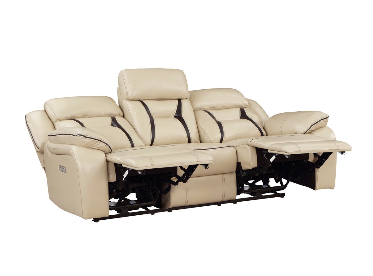 Aviator Power Recliner Sofa Open