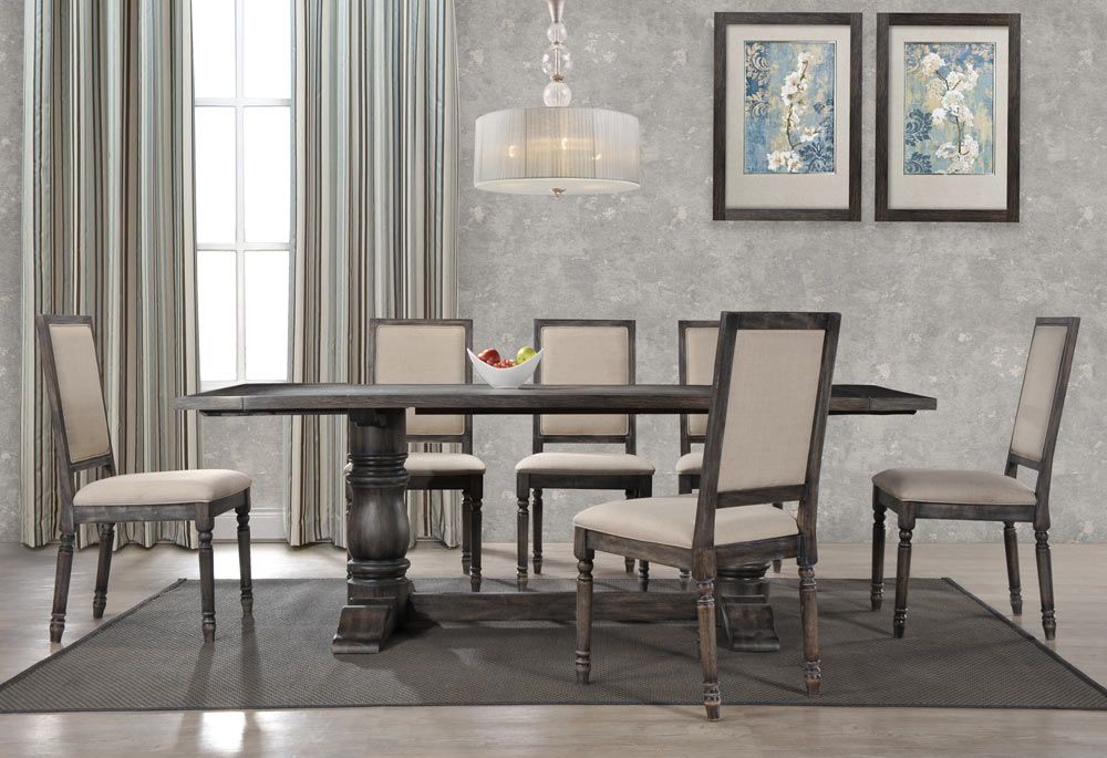 Avondale Rustic Grey Dining Room Set