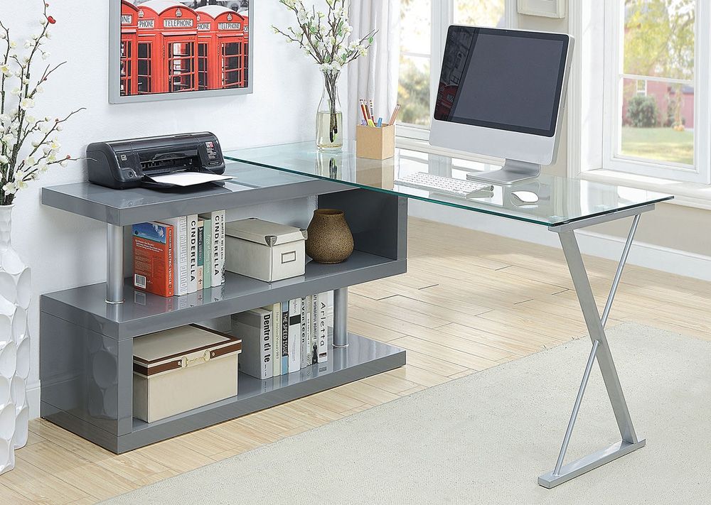 Baden Modern Swivel Desk