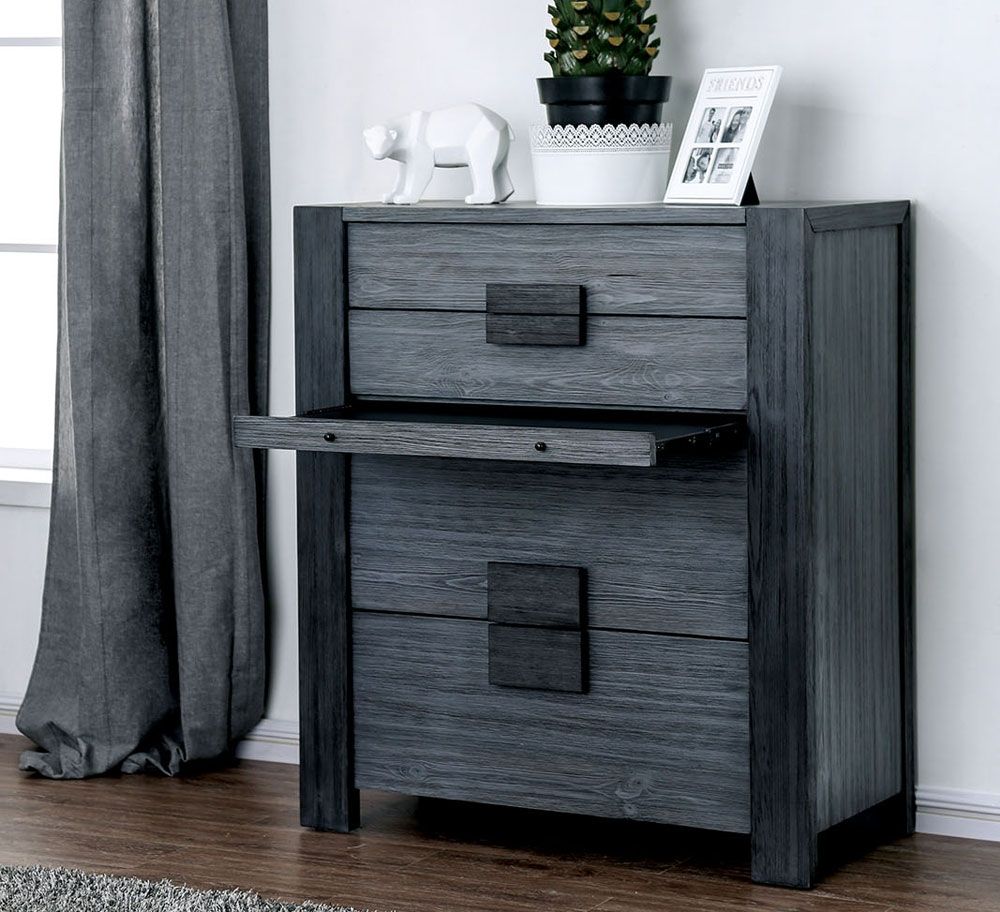 Bambi Rustic Gray Chest