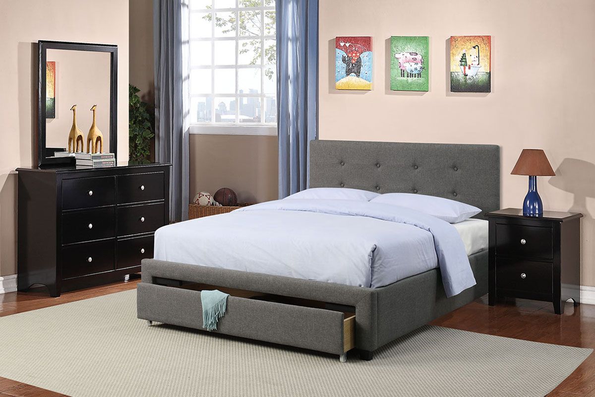 Bardo Storage Bed Linen Fabric