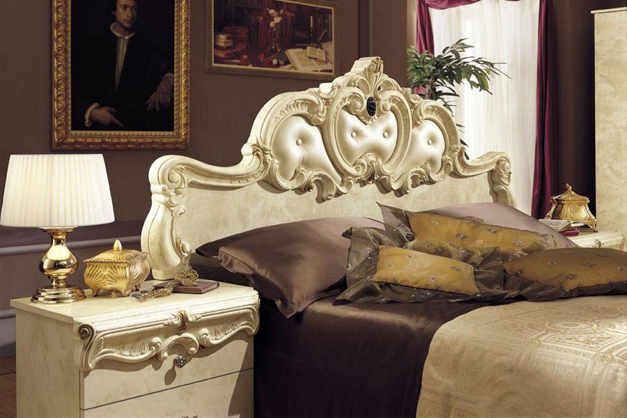 Barocco Ivory Headboard