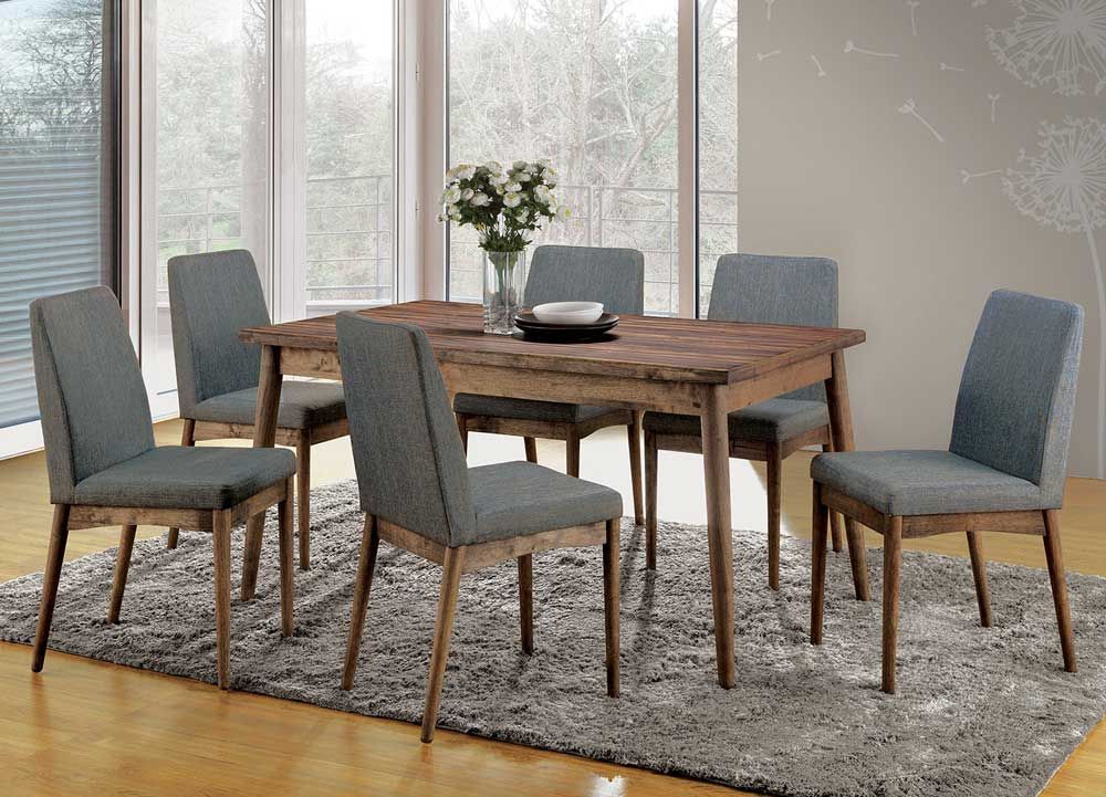 Bartel Natural Tone Dining Table Set