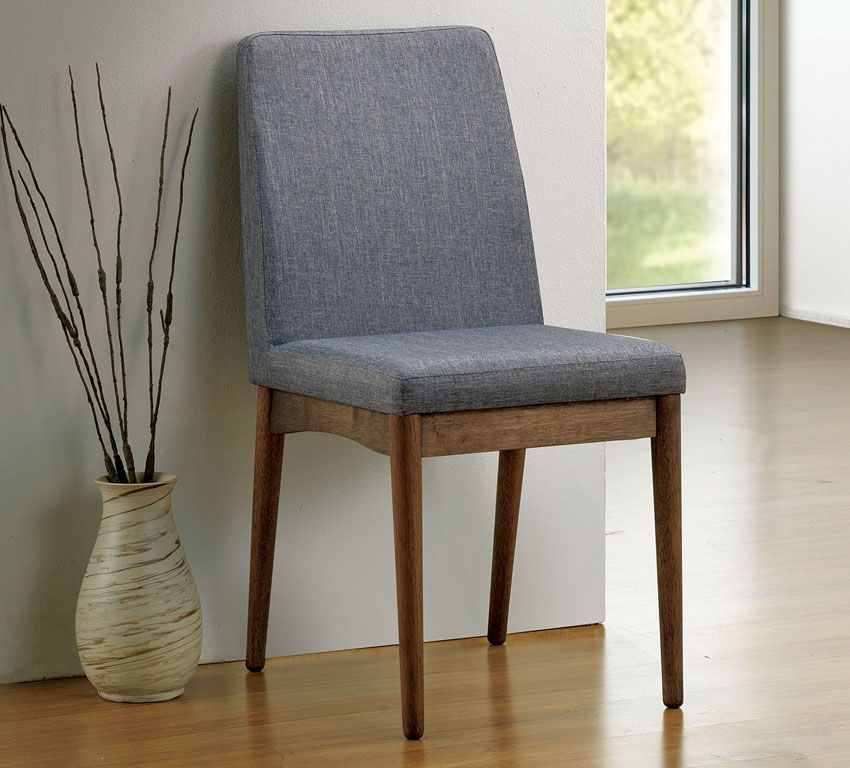 Bartel Grey Linen Upholstered Chair
