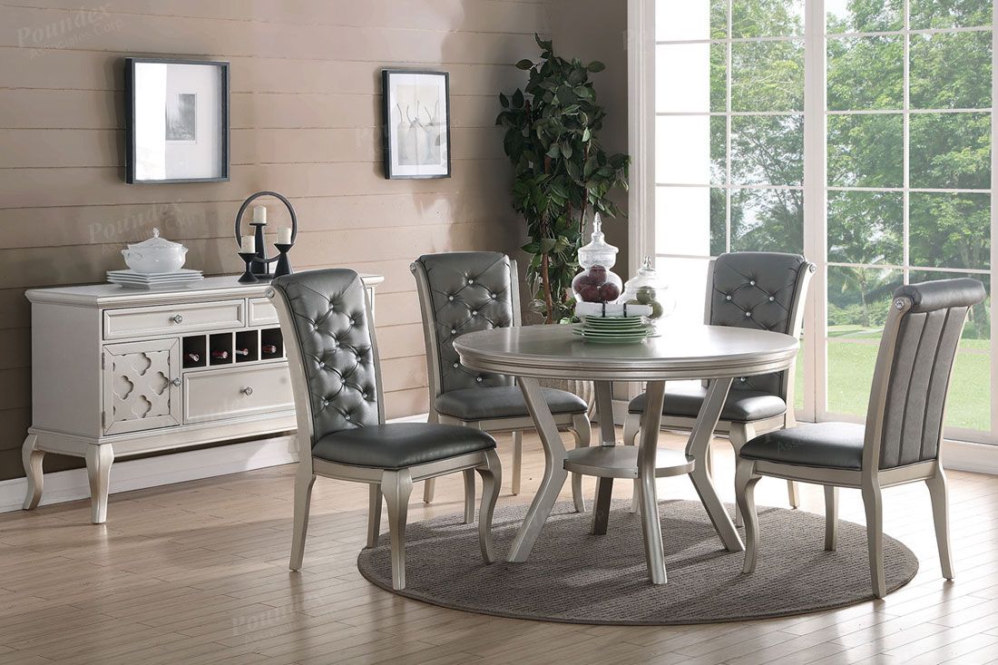 Barzini Round Dining Table Set