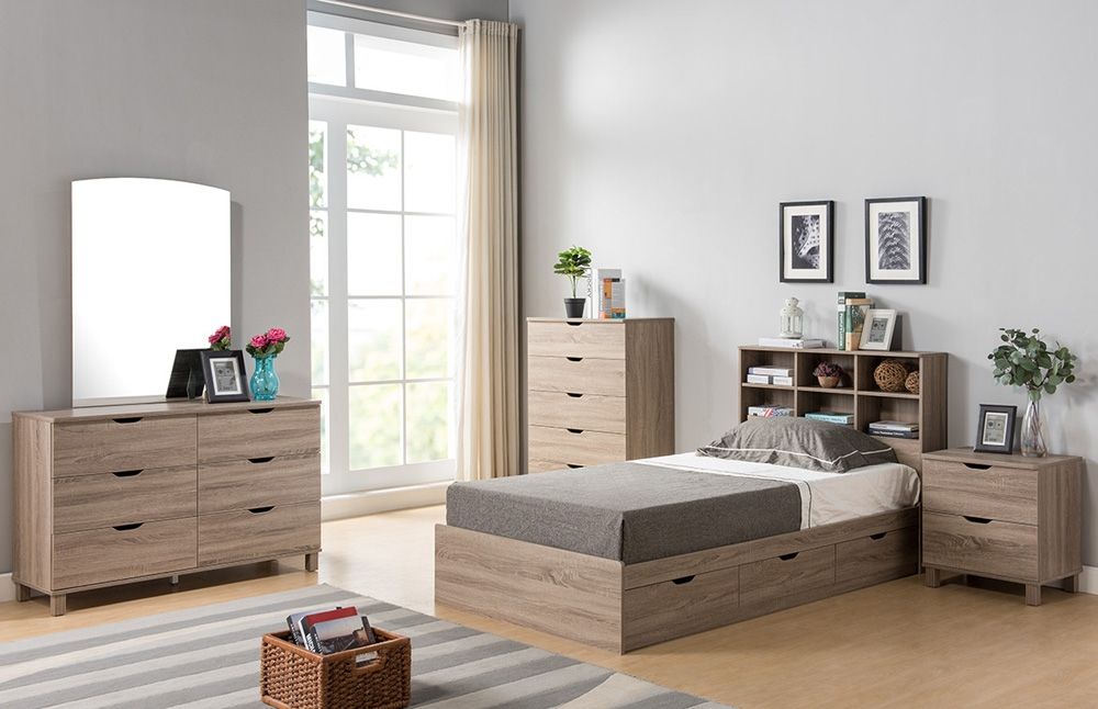Basil Youth Chest Bed With Drawers