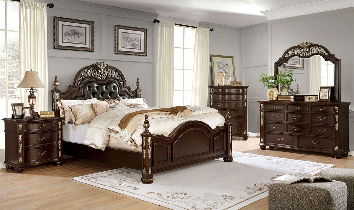 Benicia Traditional Style Bedroom Furniture