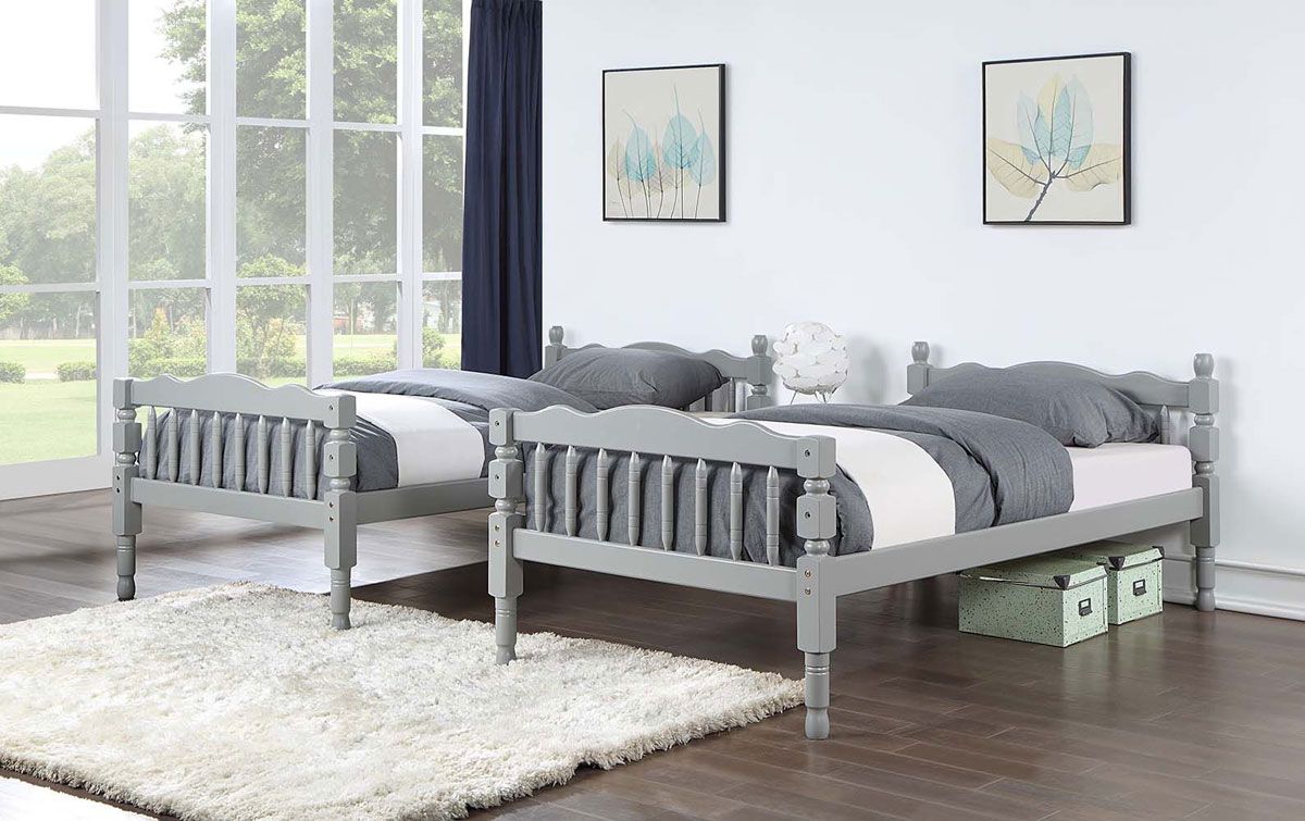 Benji Grey Bunk Bed Split
