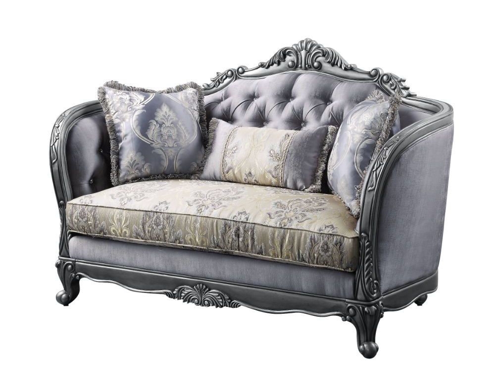 Berti Traditional Style Loveseat