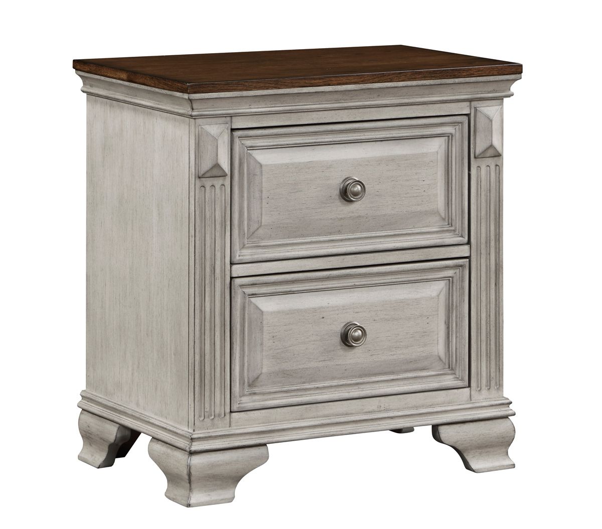 Bessie Traditional Style Night Stand