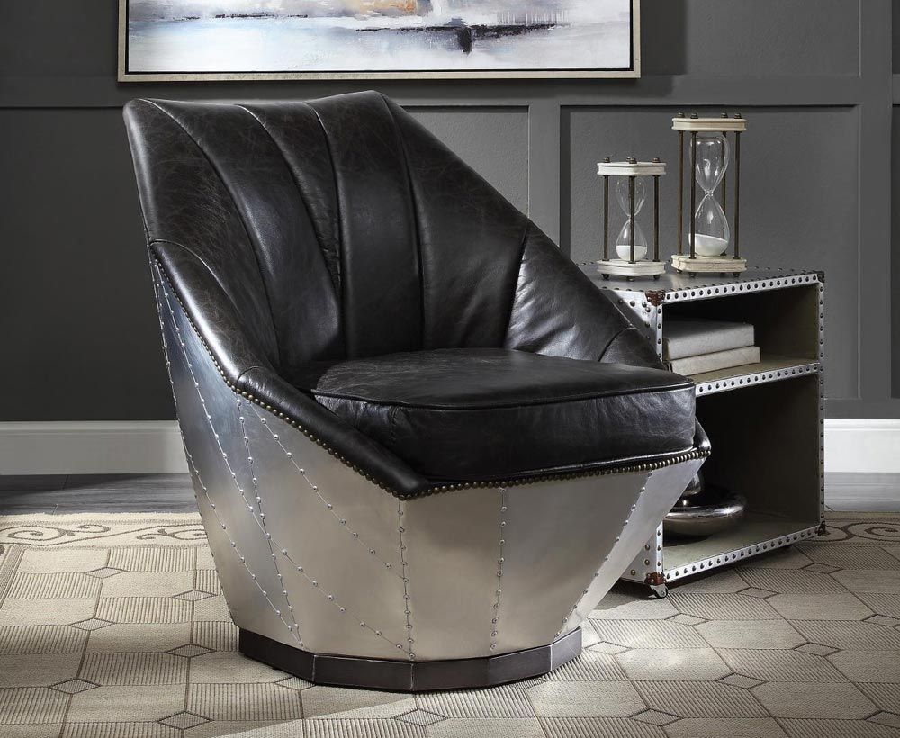Billy Aluminum Frame Accent Chair