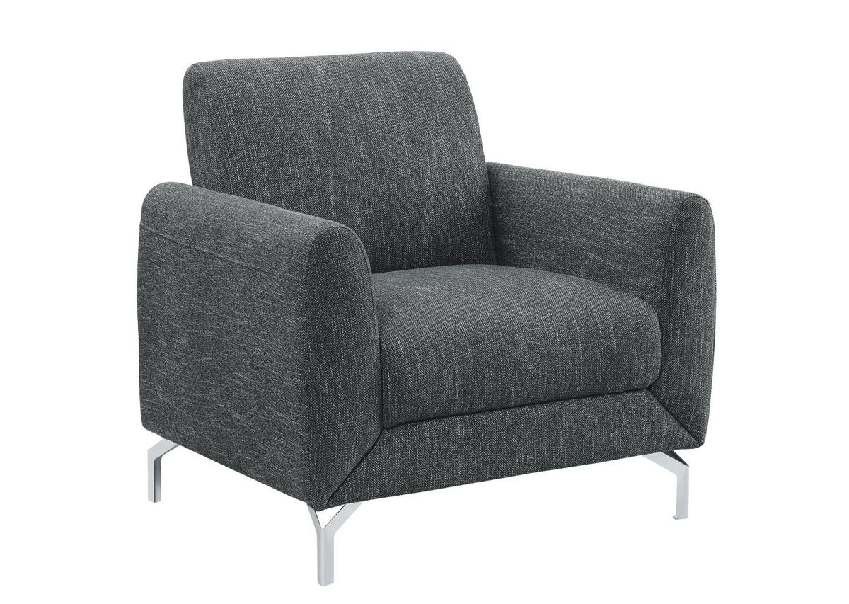 Bine Gray Fabric Chair