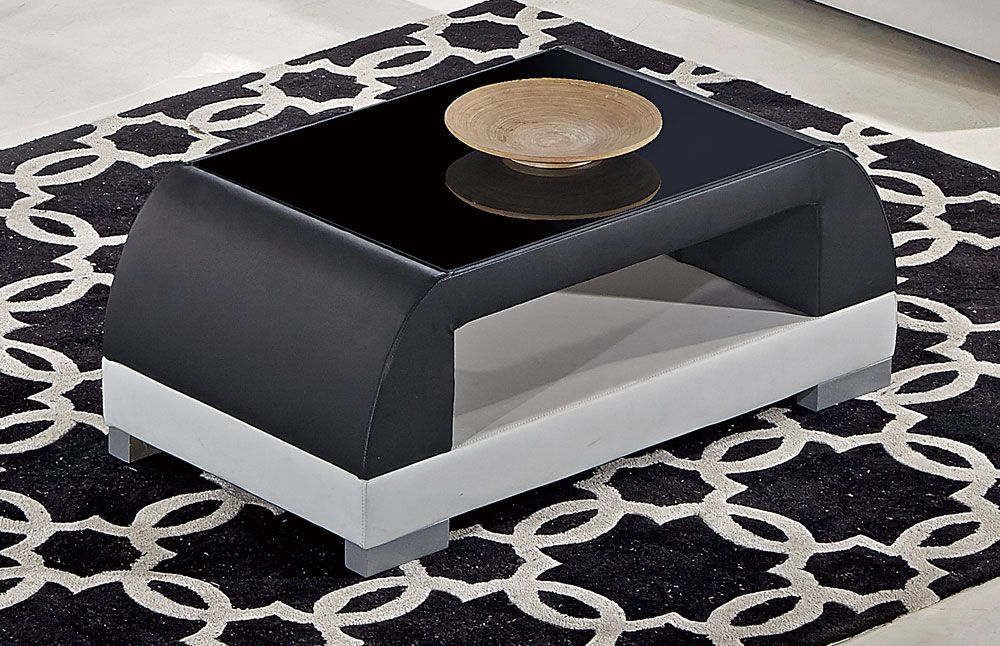 Ritz Black and White Coffee Table