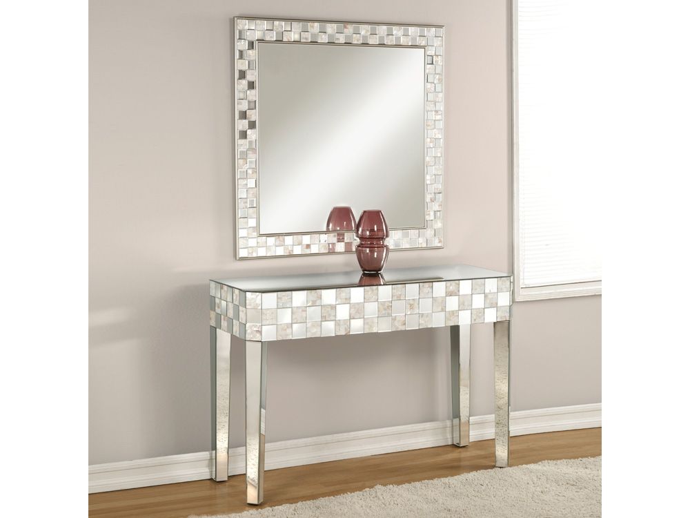 Blakesley Mirrored Console Table