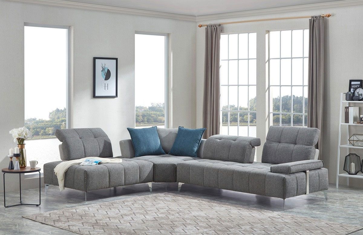 Blisse Sliding Back Modern Sectional