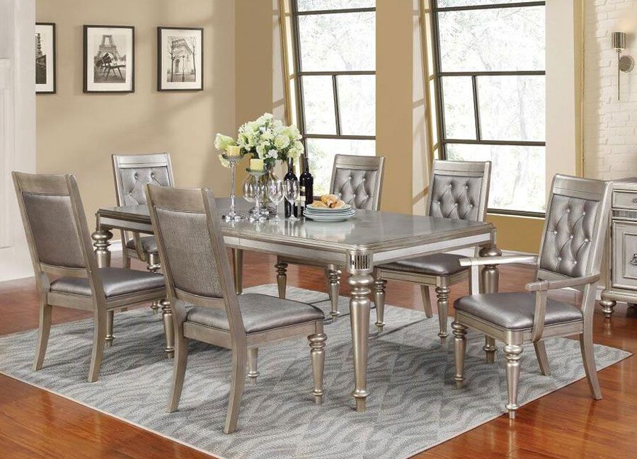 Blyss Platinum Dining Room Set