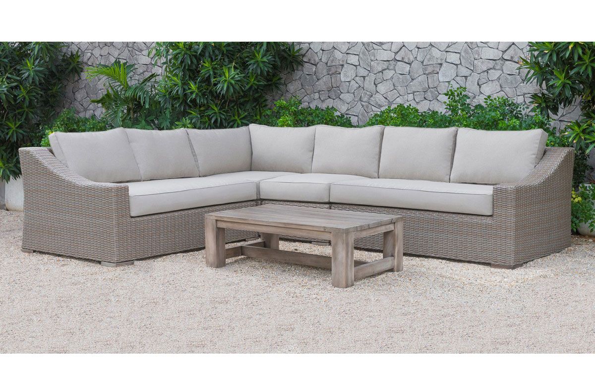 Bogota Outdoor Sectional With Coffee Table