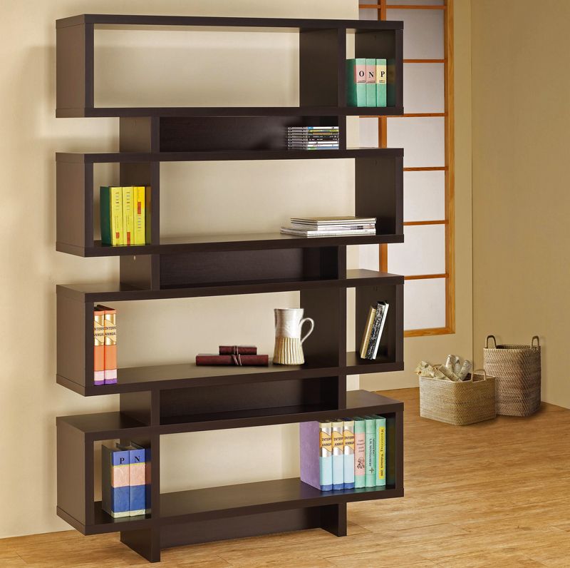 Jelissa Contemporary Style Bookcase