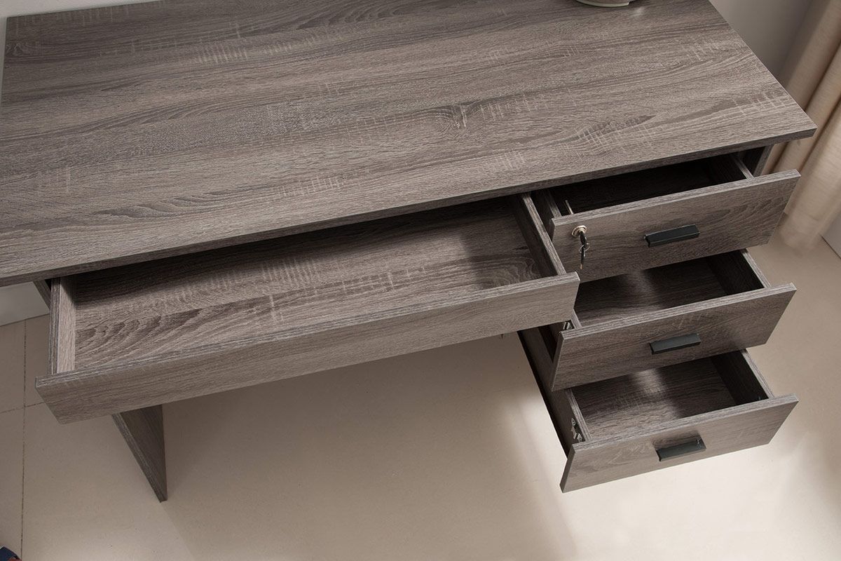 Bora Rustic Grey Desk Drawers