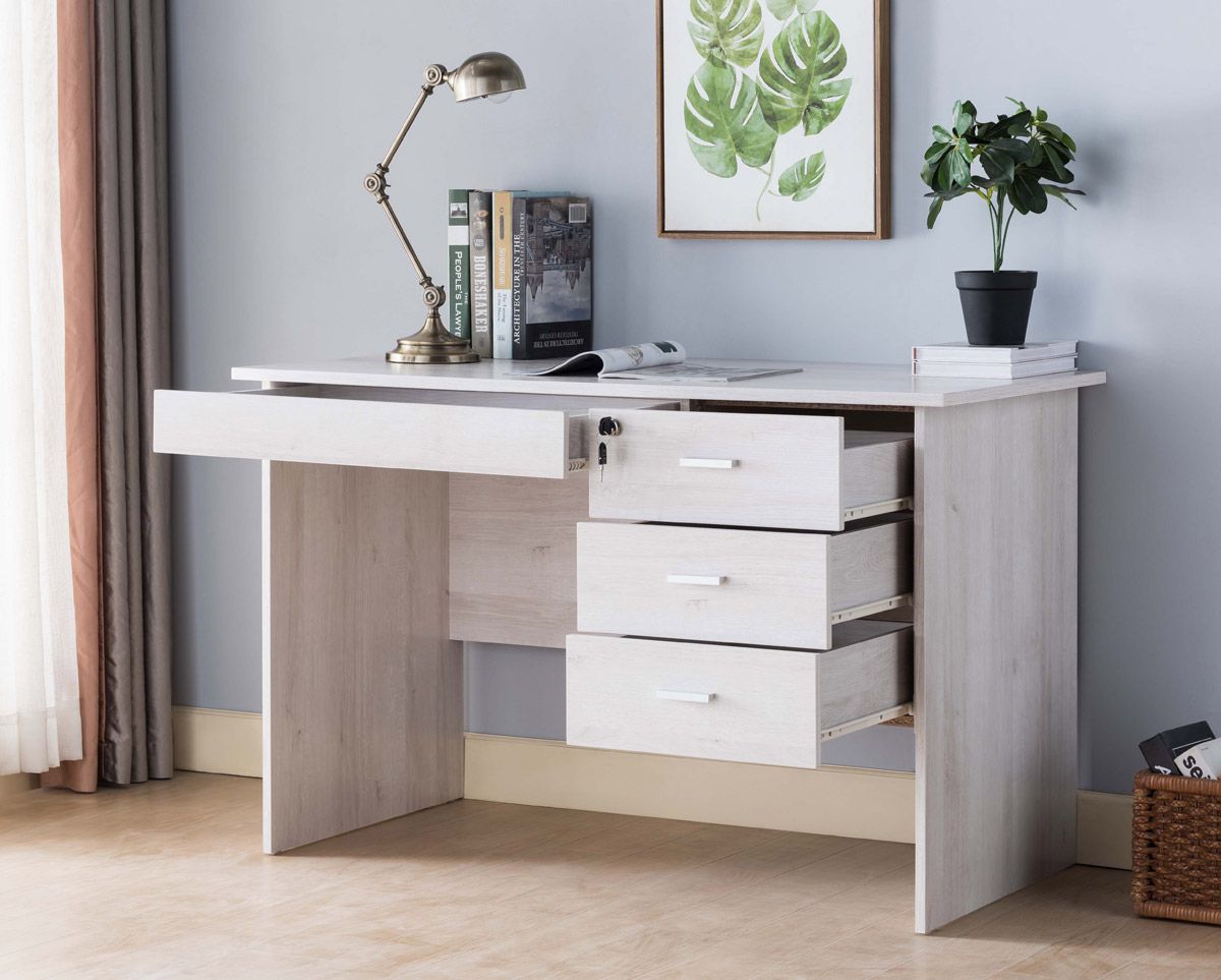 Bora White Oak Desk Drawers