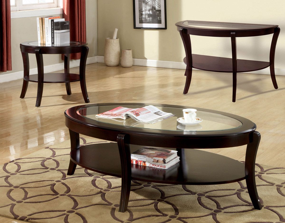 Bosworth Oval Shape Coffee Table