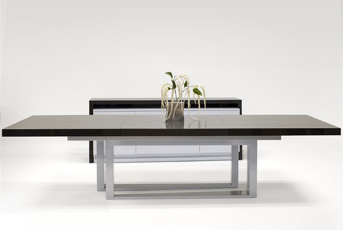 Boyton Grey Lacquer Oversized Dining Table