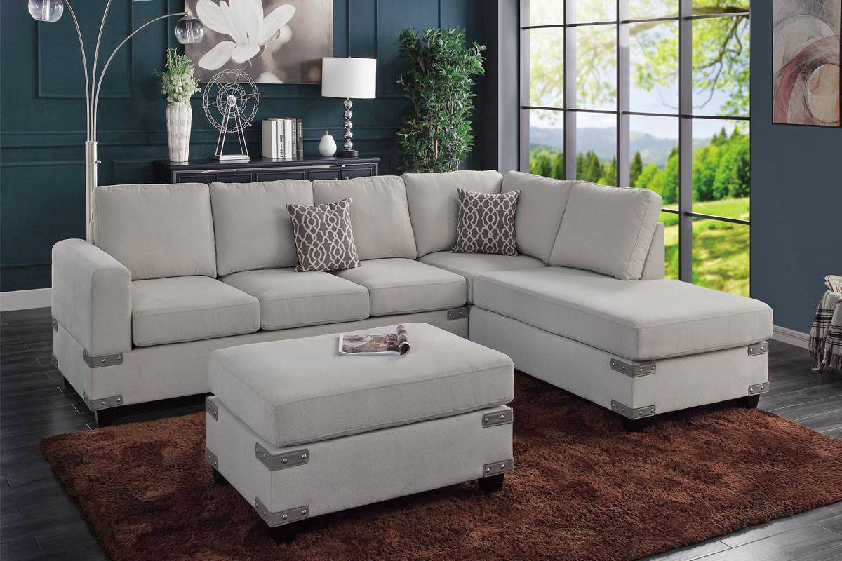 Brando Sectional Reversible Side