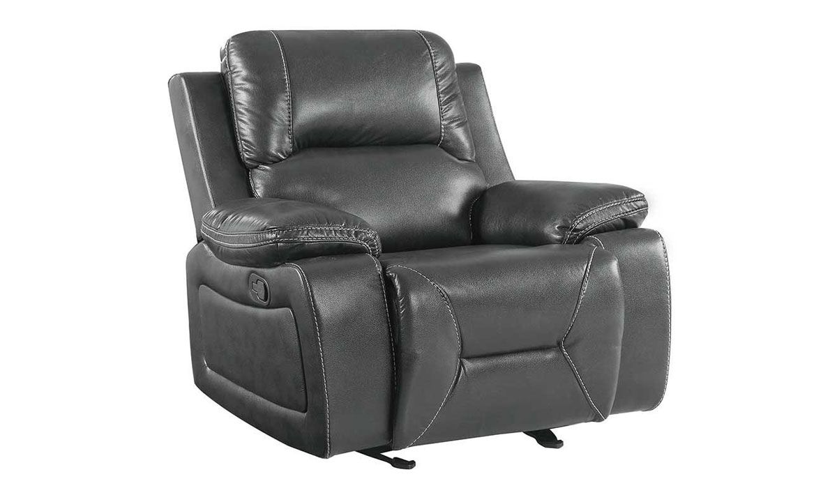Brett Gray Leather Recliner Chair,Brett Gray Leather Recliner Sofa,Brett Gray Leather Recliner Love Seat,Brett Gray Leather Sofa
