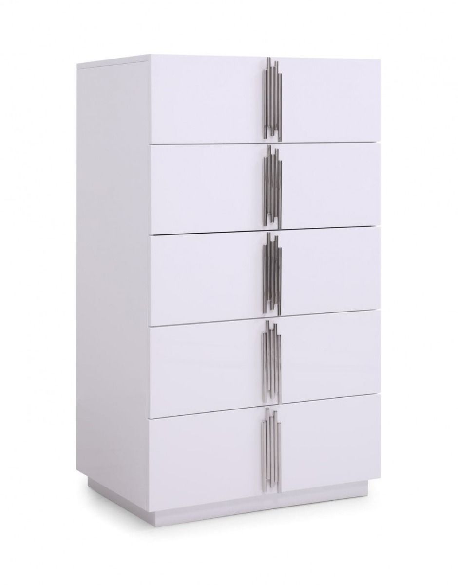 Brigham White Lacquer Chest