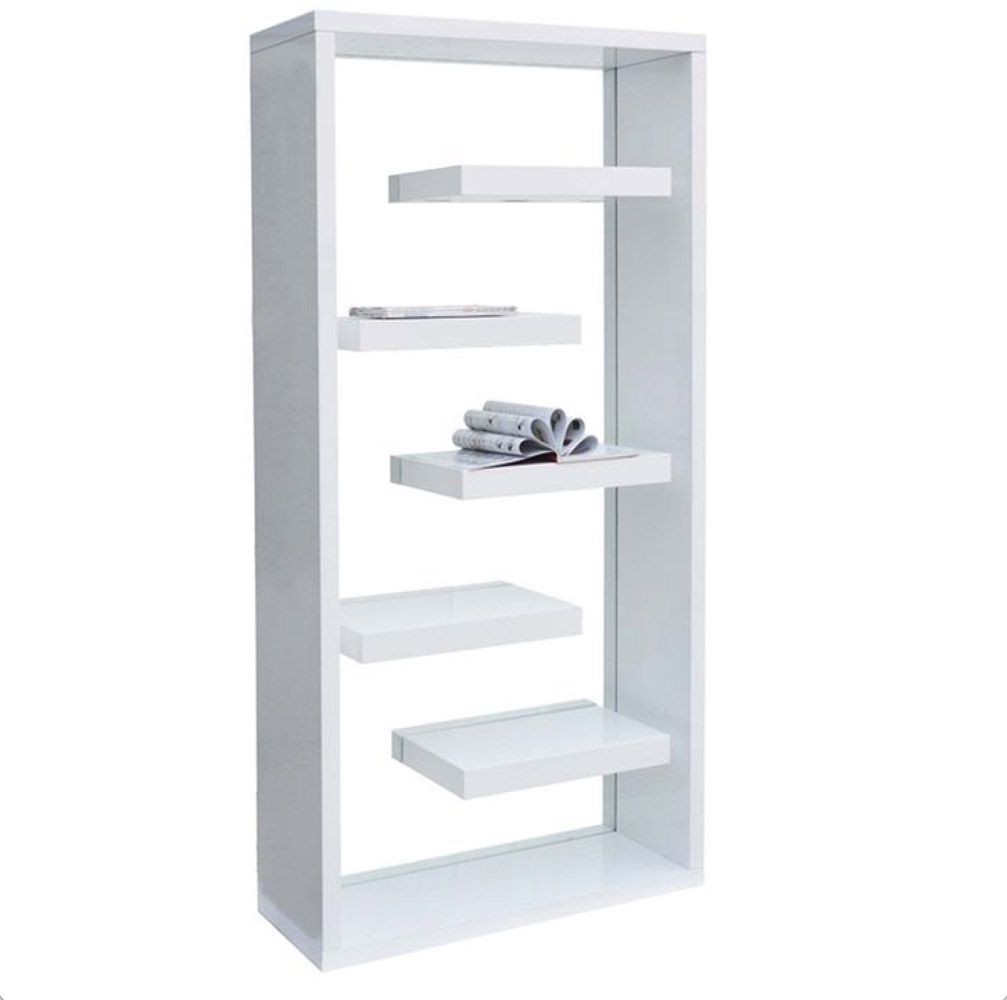 Bristol Bookcase With Floating Shelves