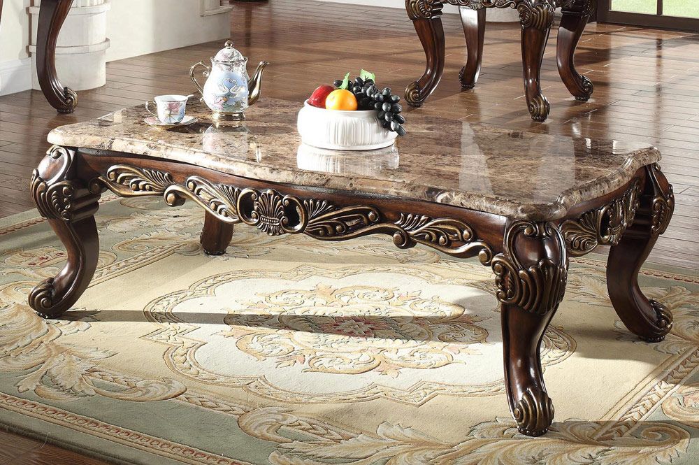 Karson Marble Top Coffee Table