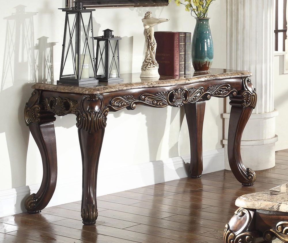 Karson Marble Top Sofa Table