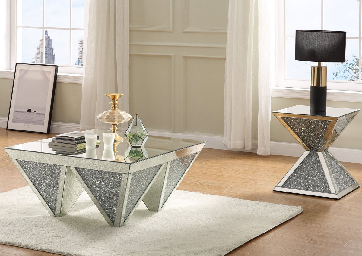 Bronx Mirrored Coffee Table