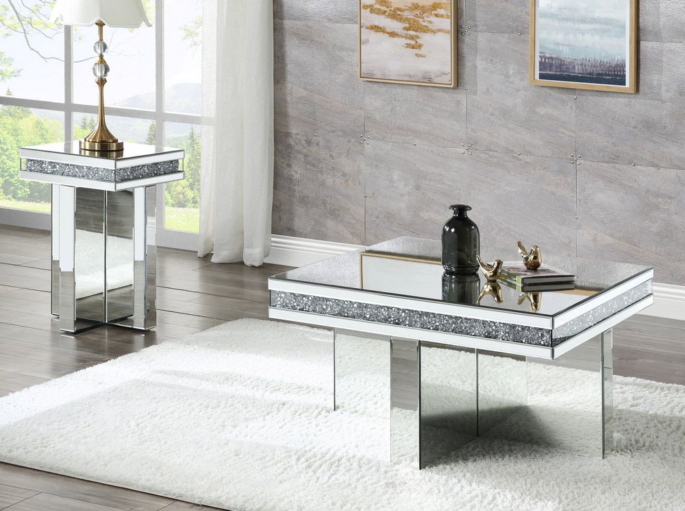 Brookside Mirrored Coffee Table