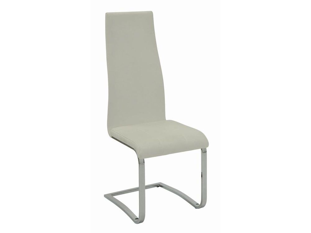 Bryn Contoured Design Dining Chairs White