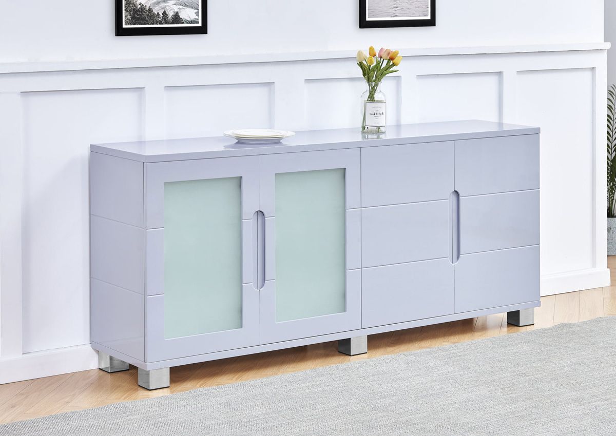 Cadigan Grey Lacquer Sideboard