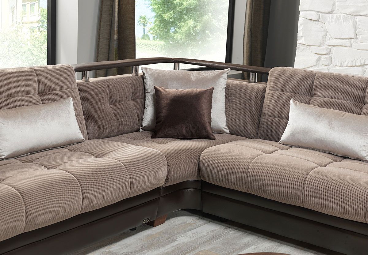 Calby Lane Brown Sectional Corner