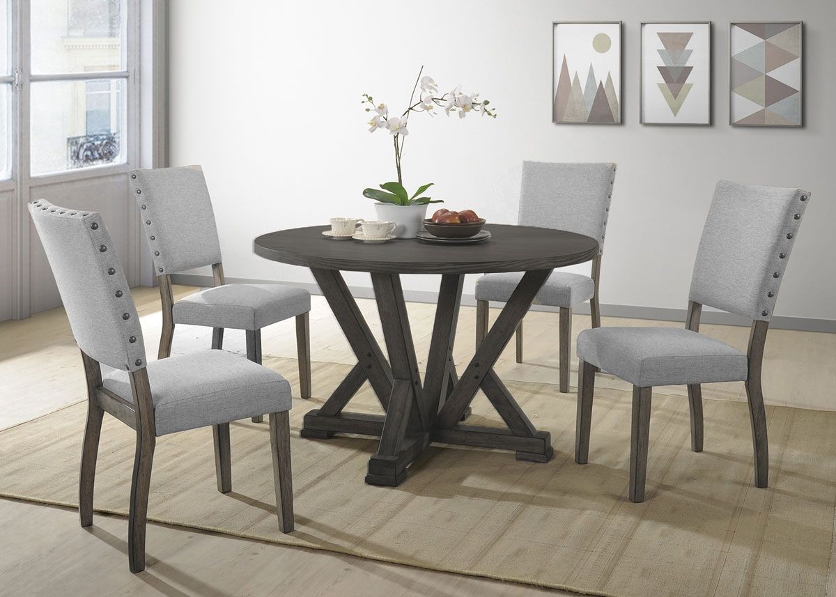 Callisto Round Top Dining Table Set