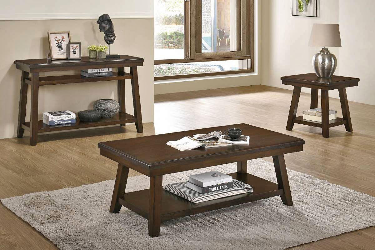 Calnan Wood Top Coffee Table