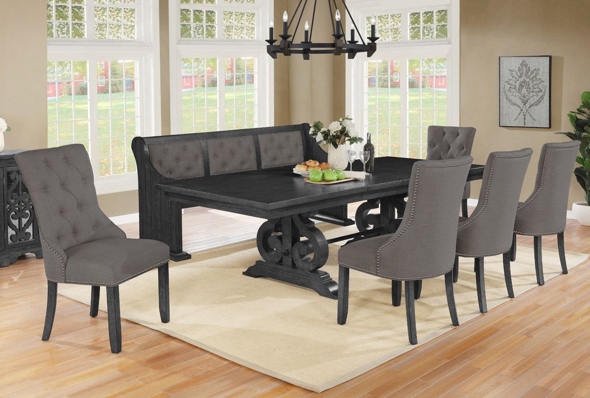 Calypso Traditional Style Dining Table Set