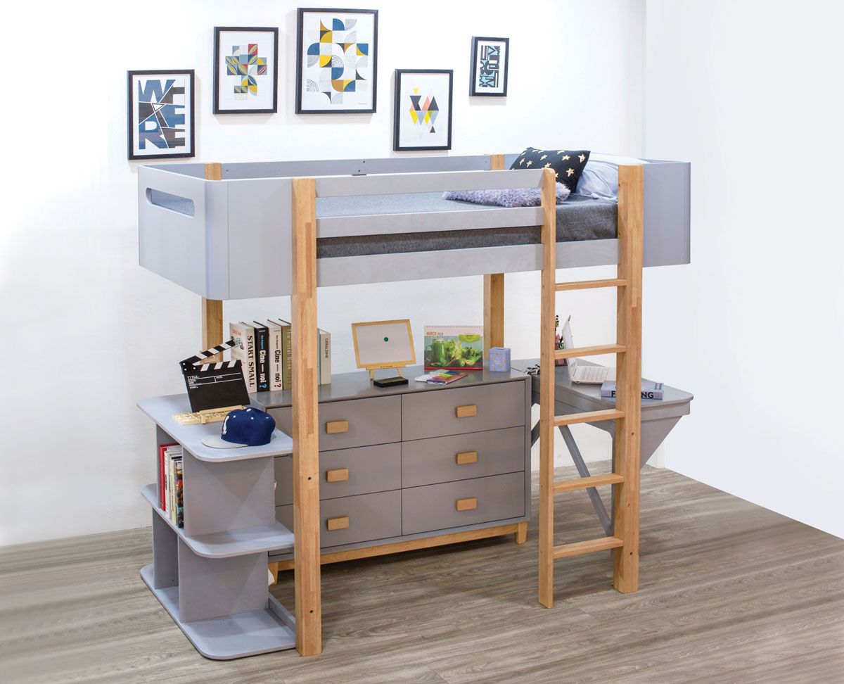 Camille Twin Loft Bed