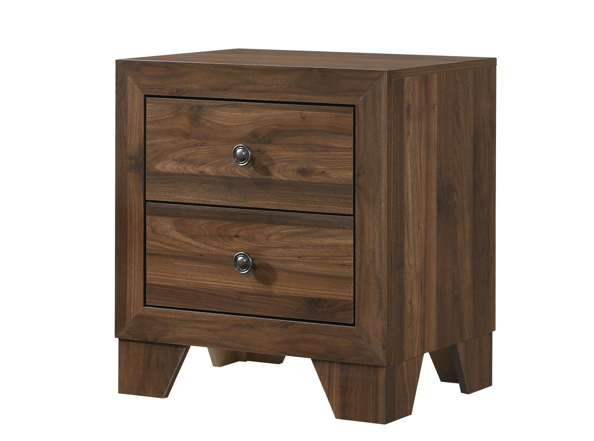 Carissa Rustic Brown Night Stand