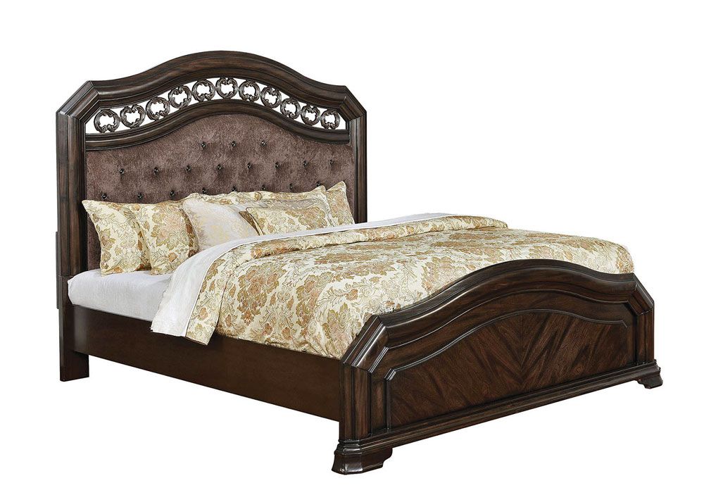 Carlsbad Padded Headboard Bed