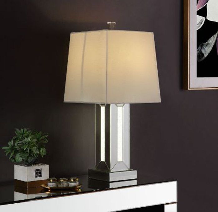 Carrison Mirrored Table Lamp