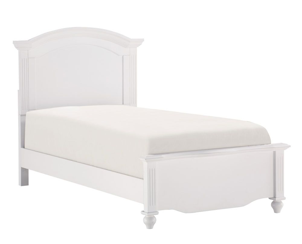 Carus White Finish Youth Bed