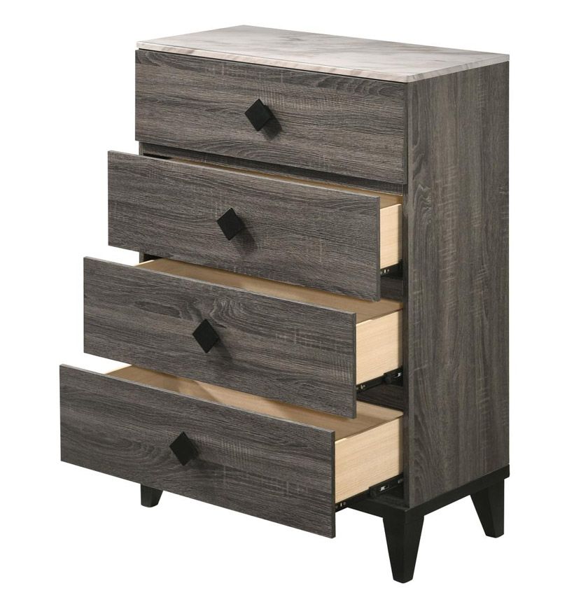 Celestial Rustic Grey Chest