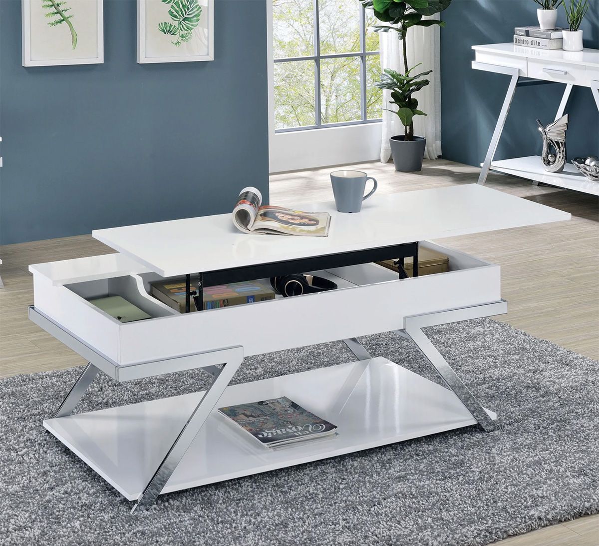 Cermak Lift Top Modern Coffee Table